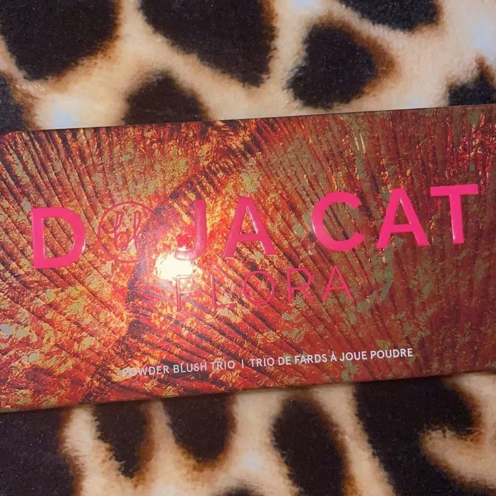 •BH COSMETICS• NWT BH COSMETICS X DOJA CAT FLORA PEONY POWDER BLUSH TRIO